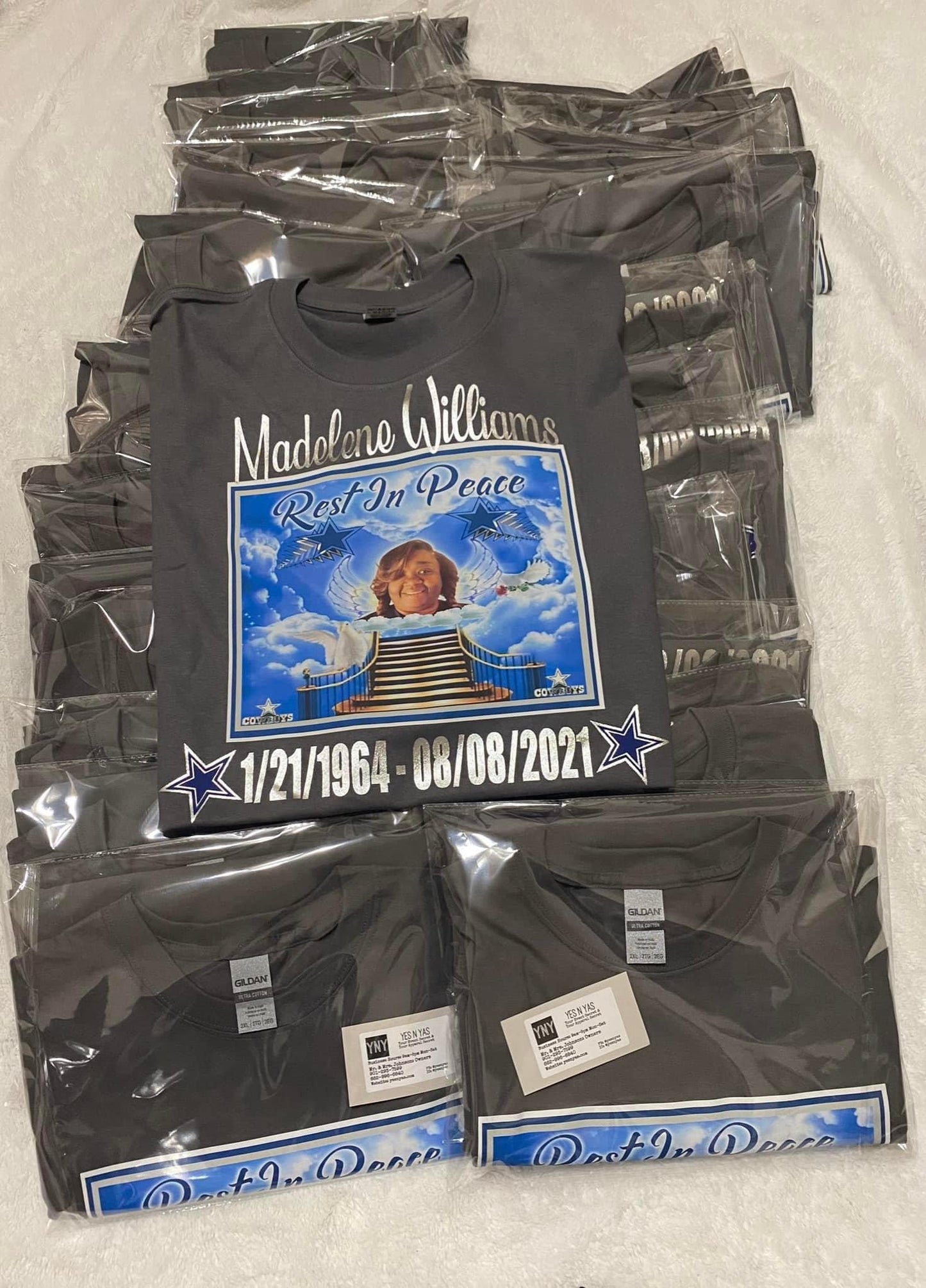 In Loving Memory shirts