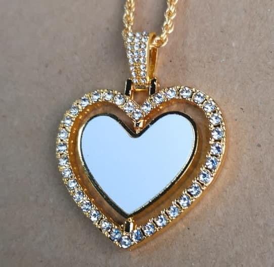 Custom Rotating Bling Necklace