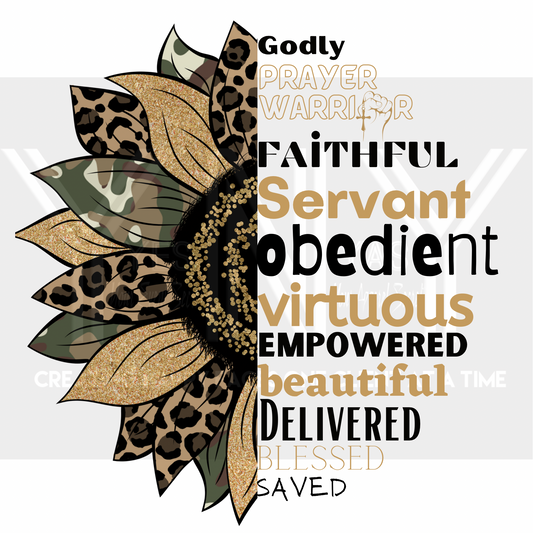 Godly flower PNG