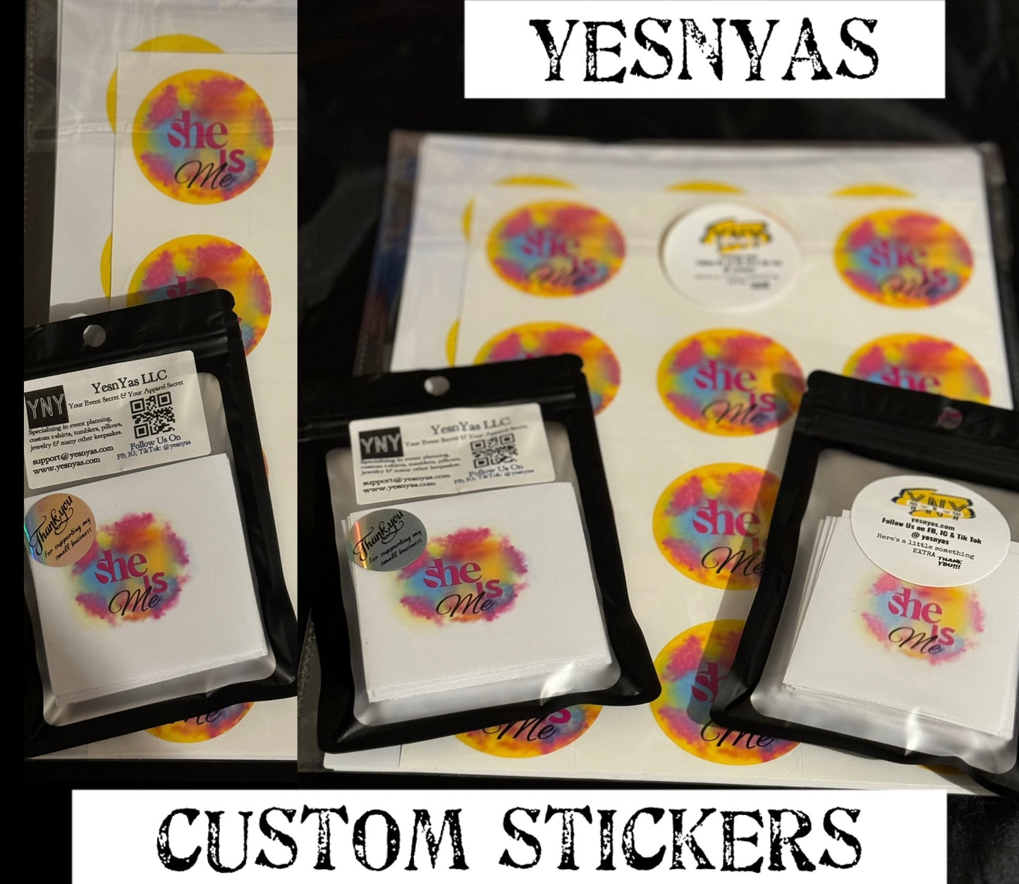Custom stickers