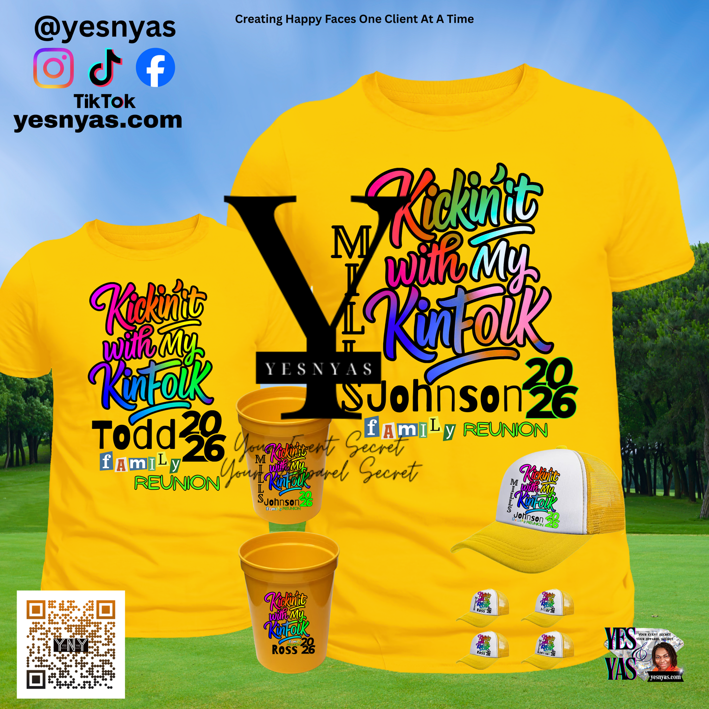 Custom Family Reunion T-shirt