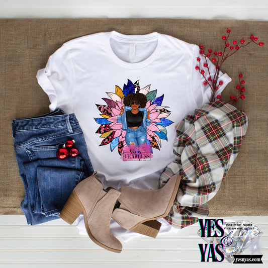 Fearless Flower Tee